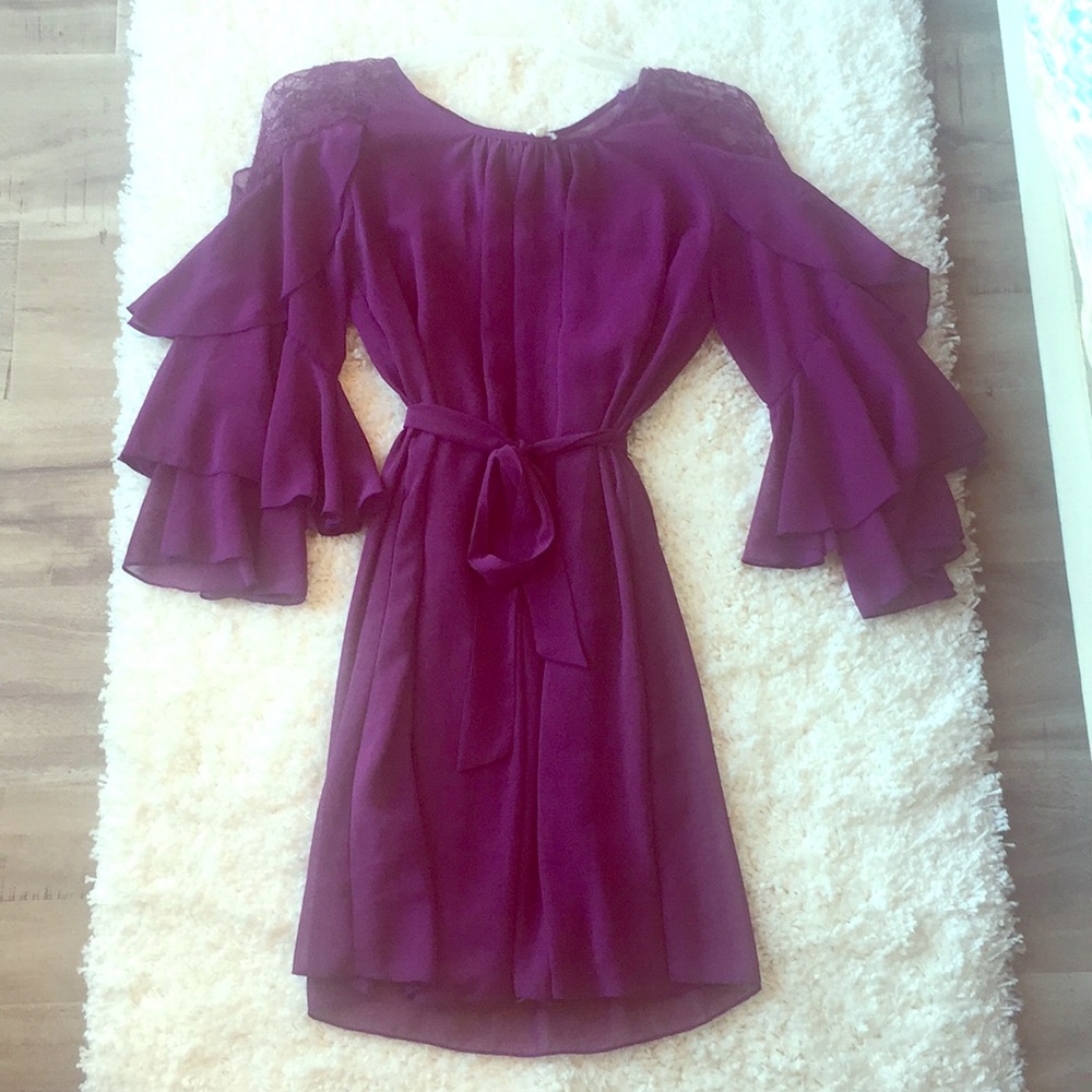 Purple dress